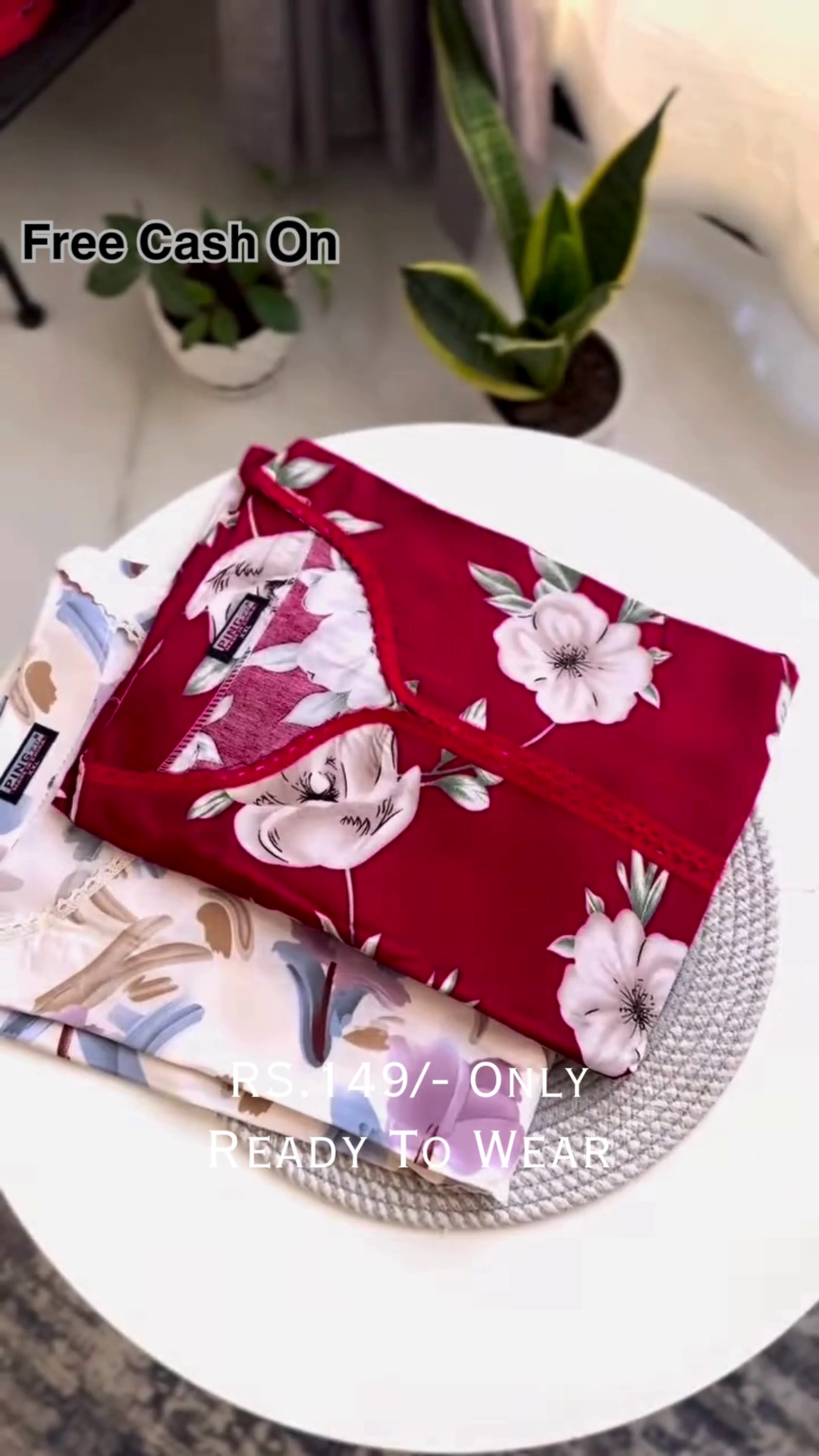Floral Printed Ready-to-Wear Set – Everyday Elegance