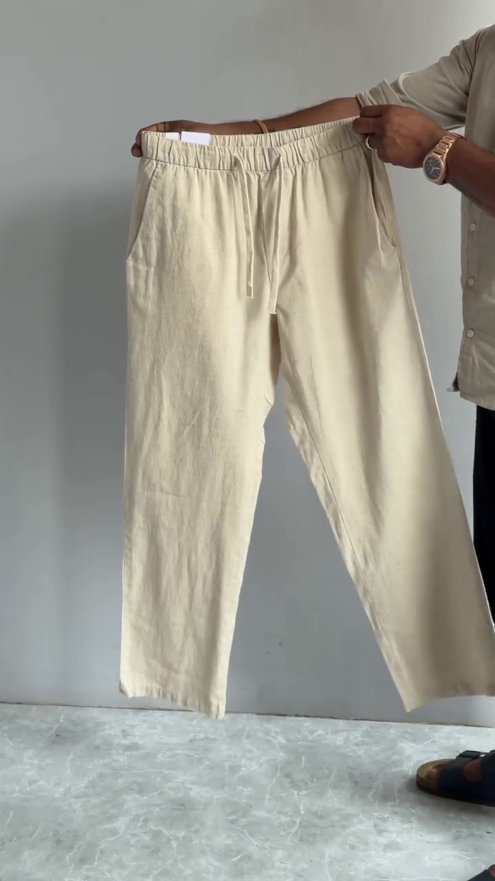 Classic Black Drawstring Pants – Everyday Comfort & Style