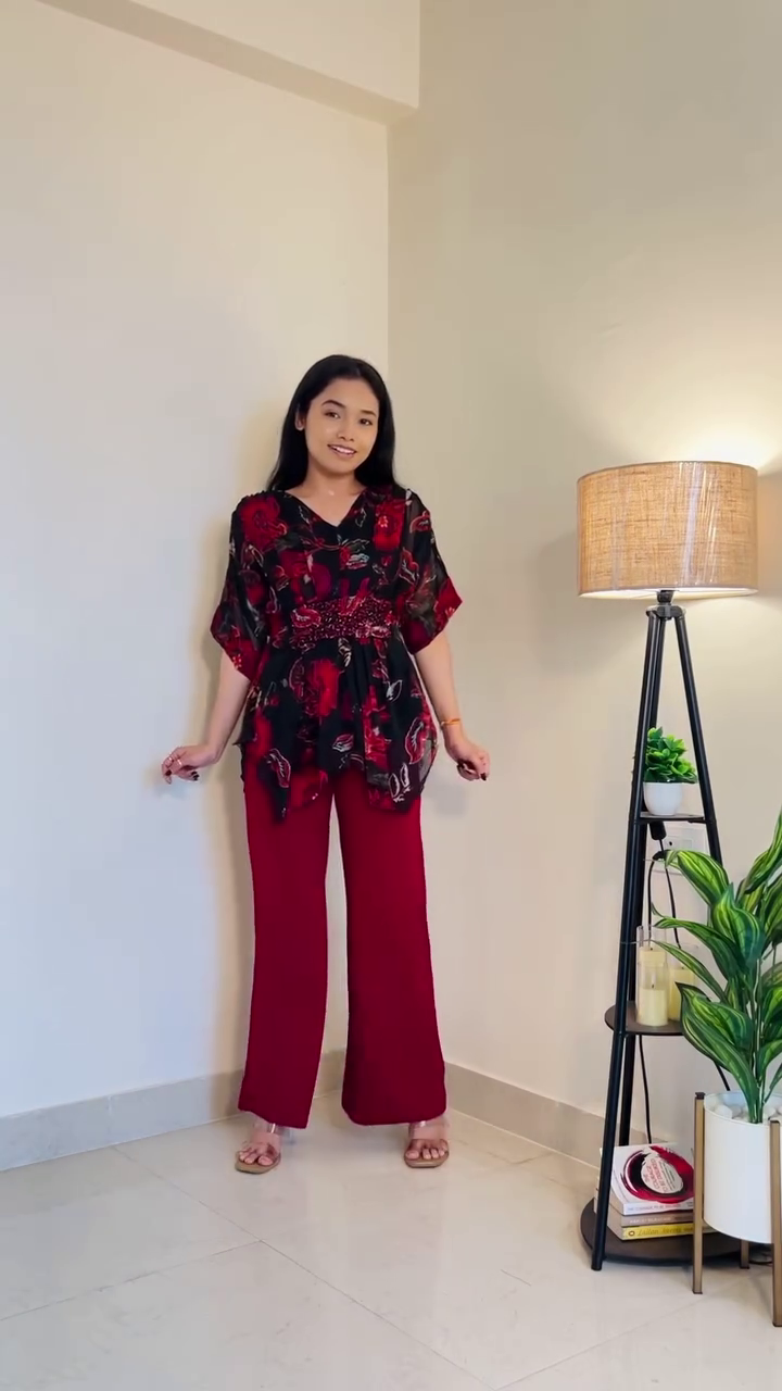 Chic Green Printed Co-Ord Set – Effortless Style for Everyday Elegance