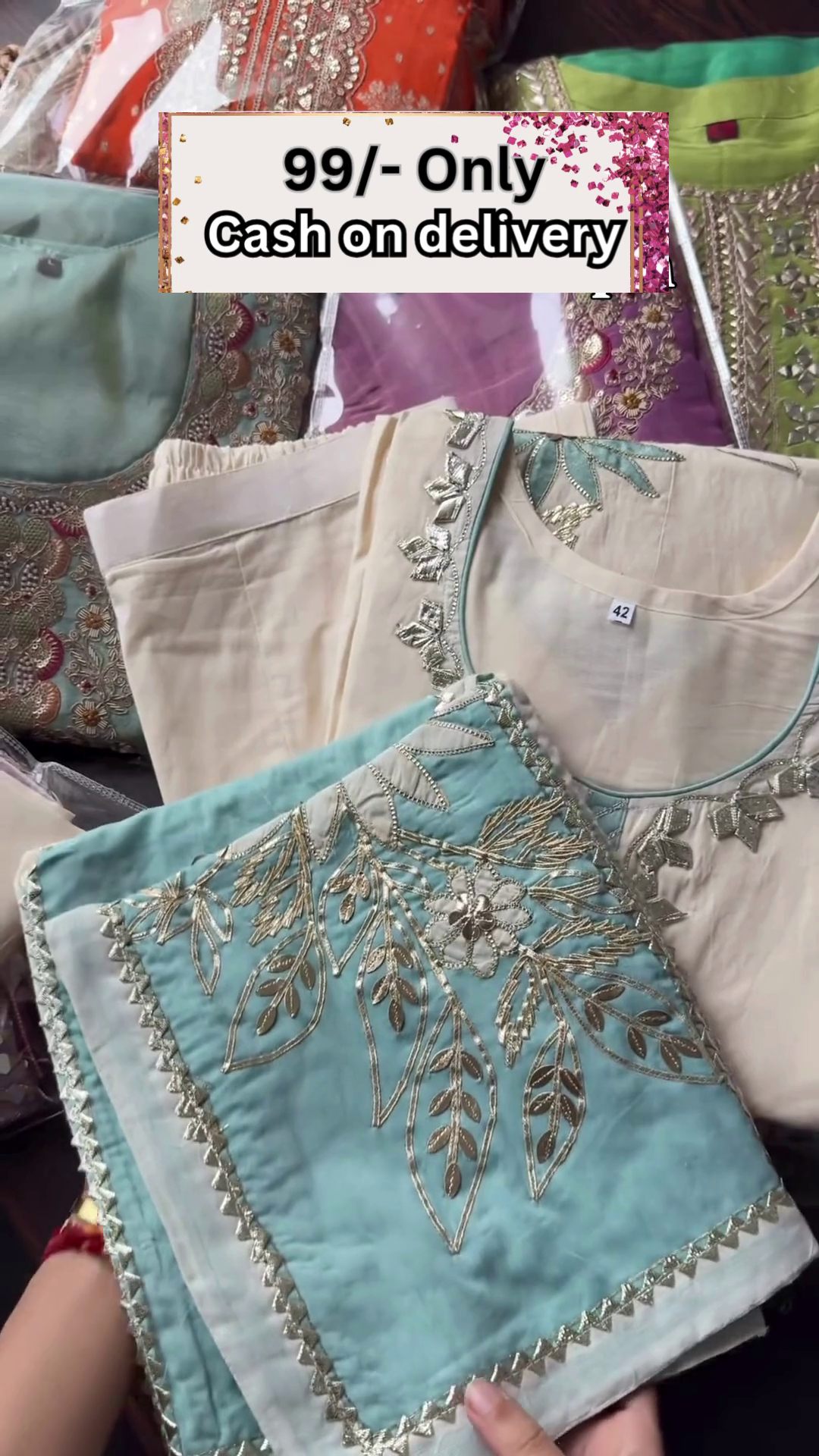 Designer Embroidered Kurti Collection
