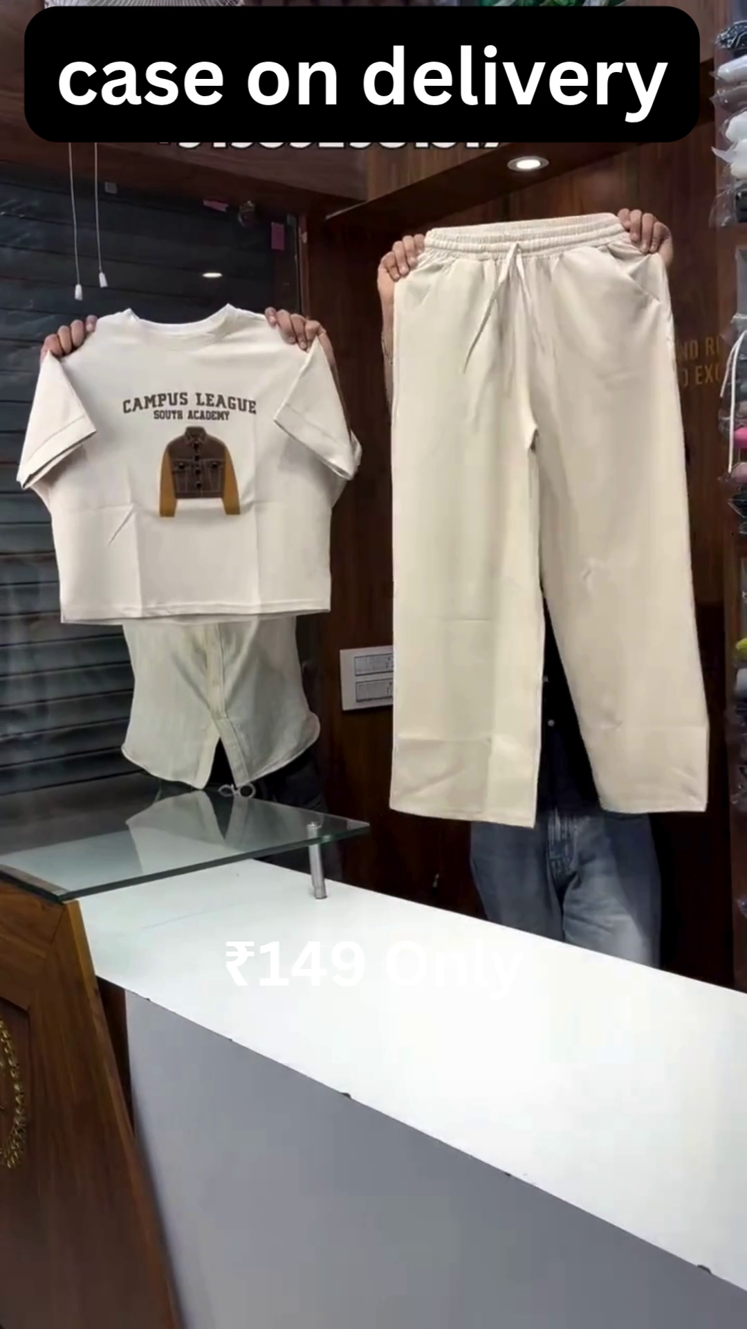 Trendy White Casual Co-Ord Set