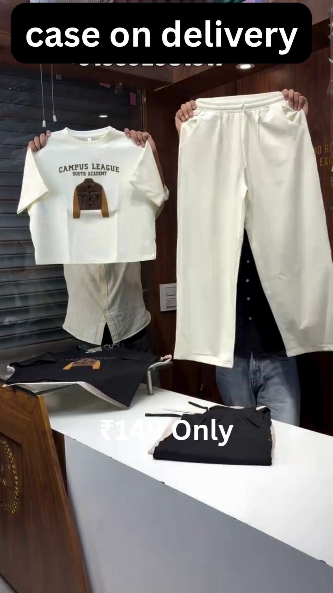 Trendy White Casual Co-Ord Set