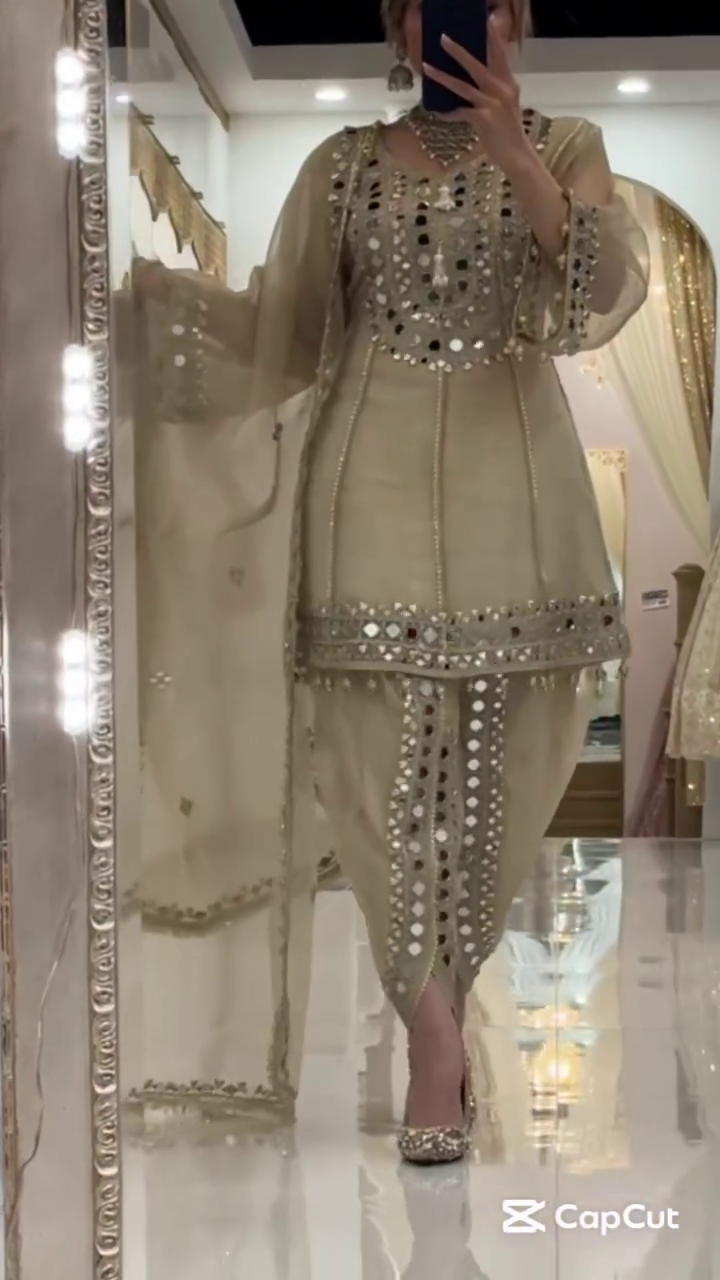 Luxury Mirror Work Suit – Festive Ready & Super Elegant Look!