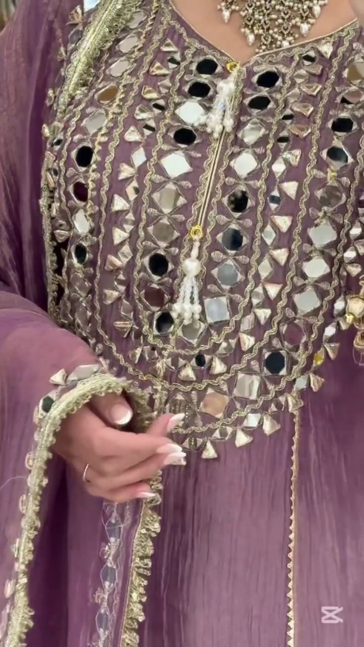 Luxury Mirror Work Suit – Festive Ready & Super Elegant Look!