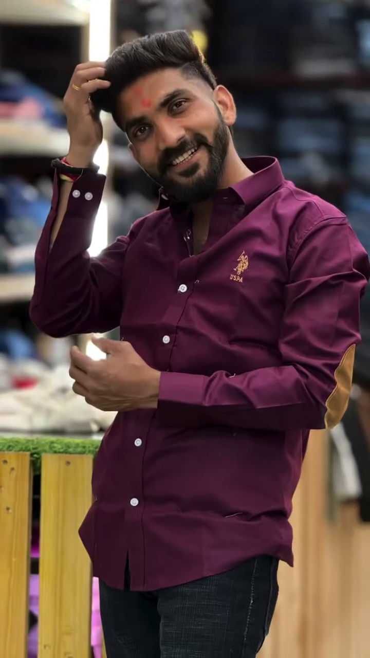 Smart Maroon Shirt – Classy, Stylish & Perfect for Every Occasion!