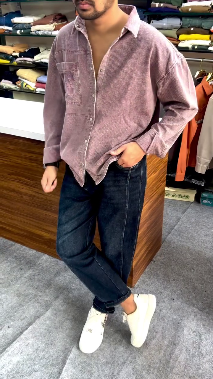Trendy Oversized Shirt Combo – Relaxed, Stylish & Street Ready!
