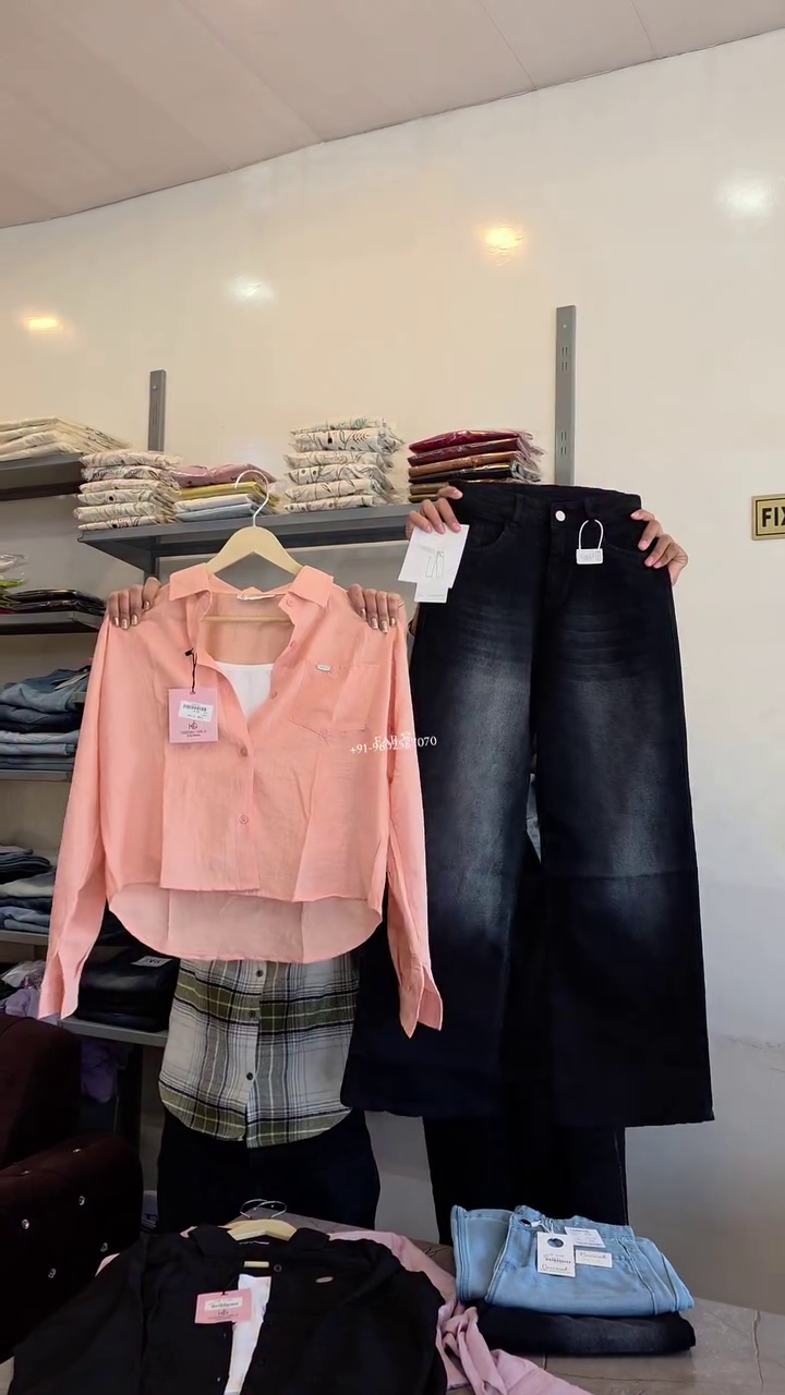 Cute Pink Shirt Combo – Trendy & Perfect Summer Outfit!
