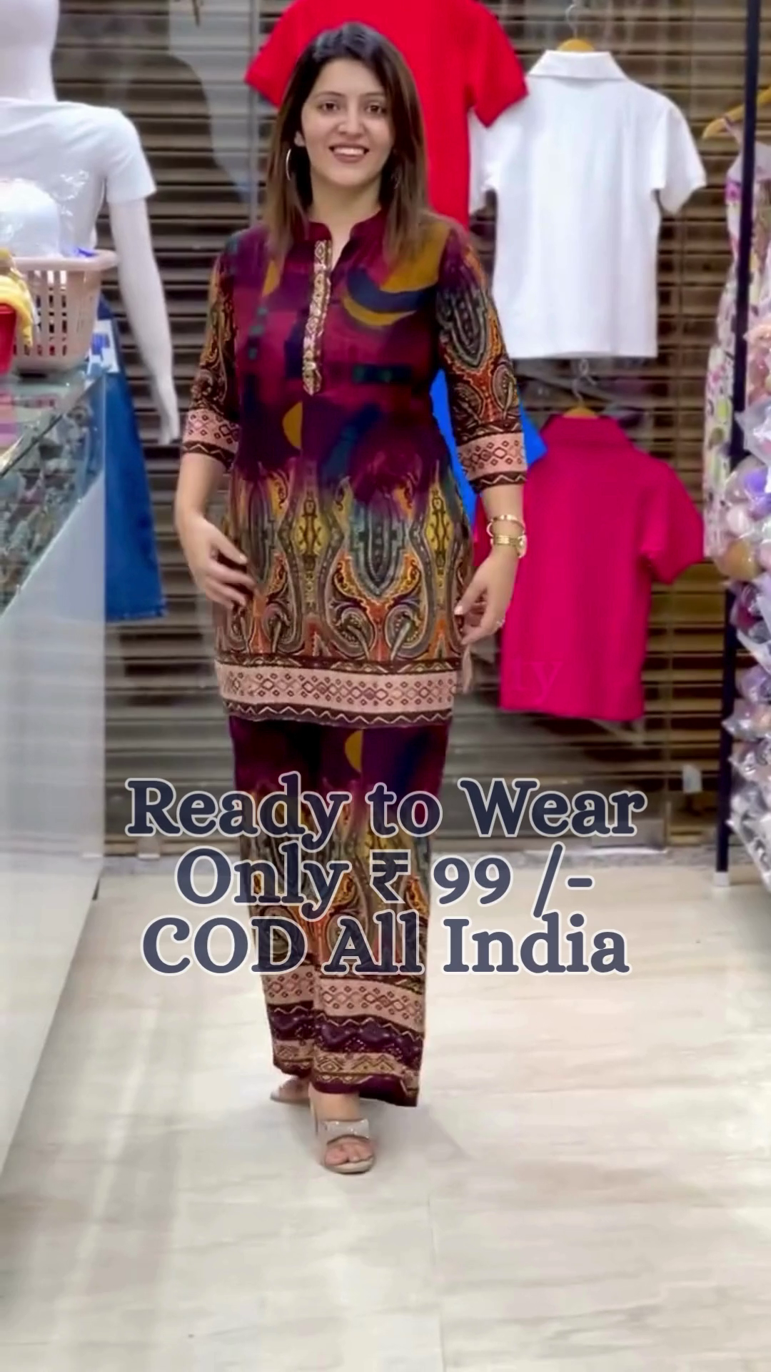 Ready-to-Wear Kurti Set
