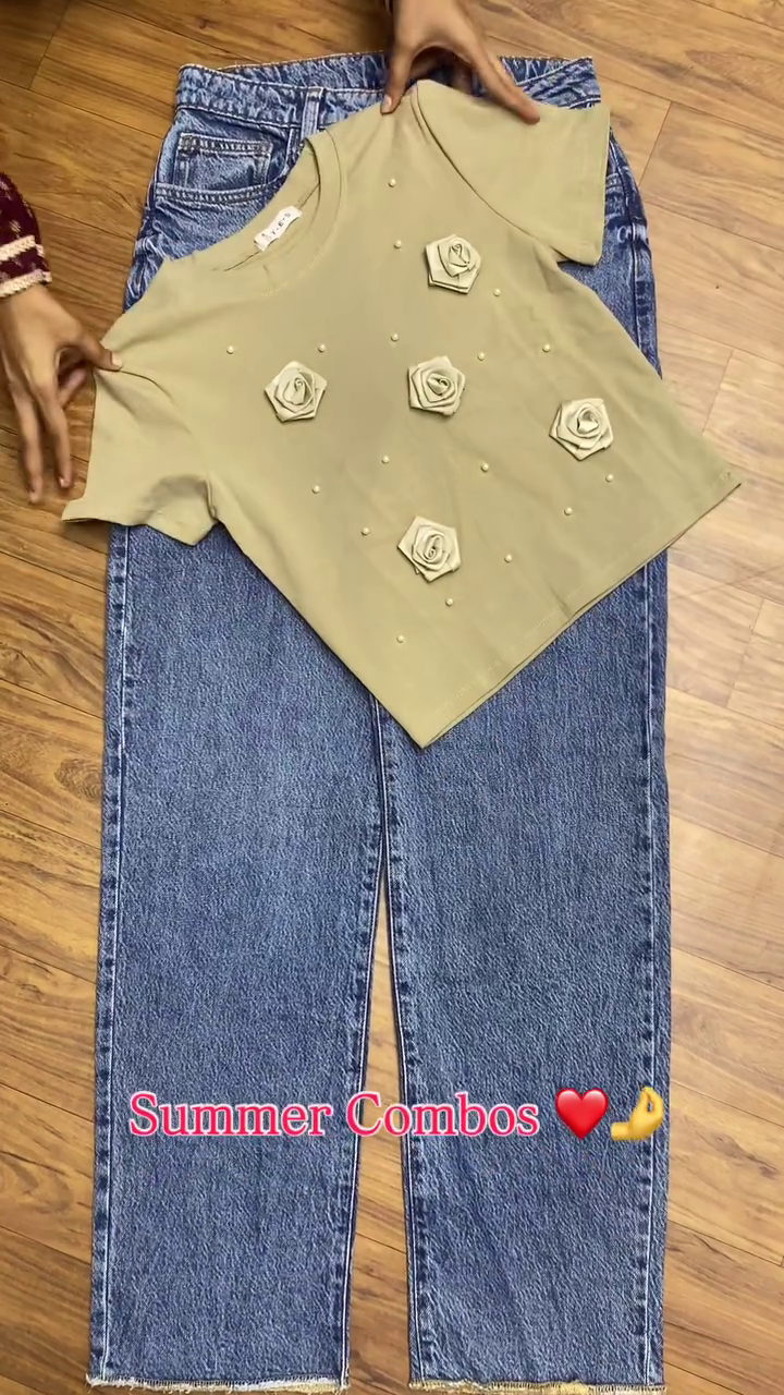 Cute Pink Top Combo – Soft, Stylish & Summer Ready!