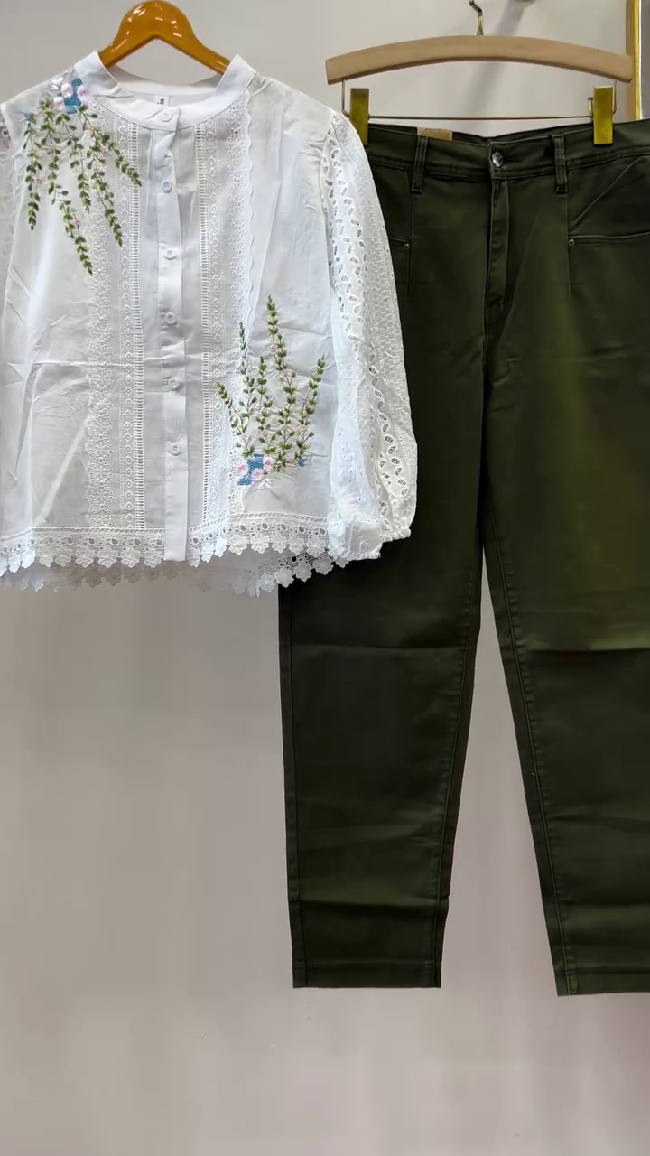 Classic White Shirt Combo – Elegant & Everyday Perfect!