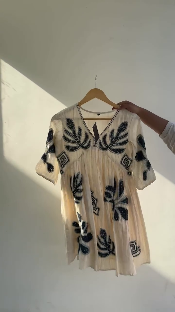 Dreamy Sheer Embroidered Top – Soft & Elegant Vibes