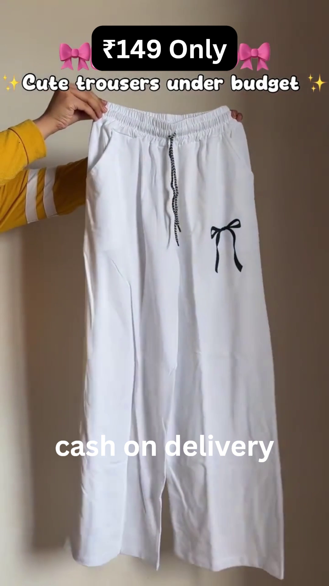 Cute White Trousers – Stylish Comfort Under Budget