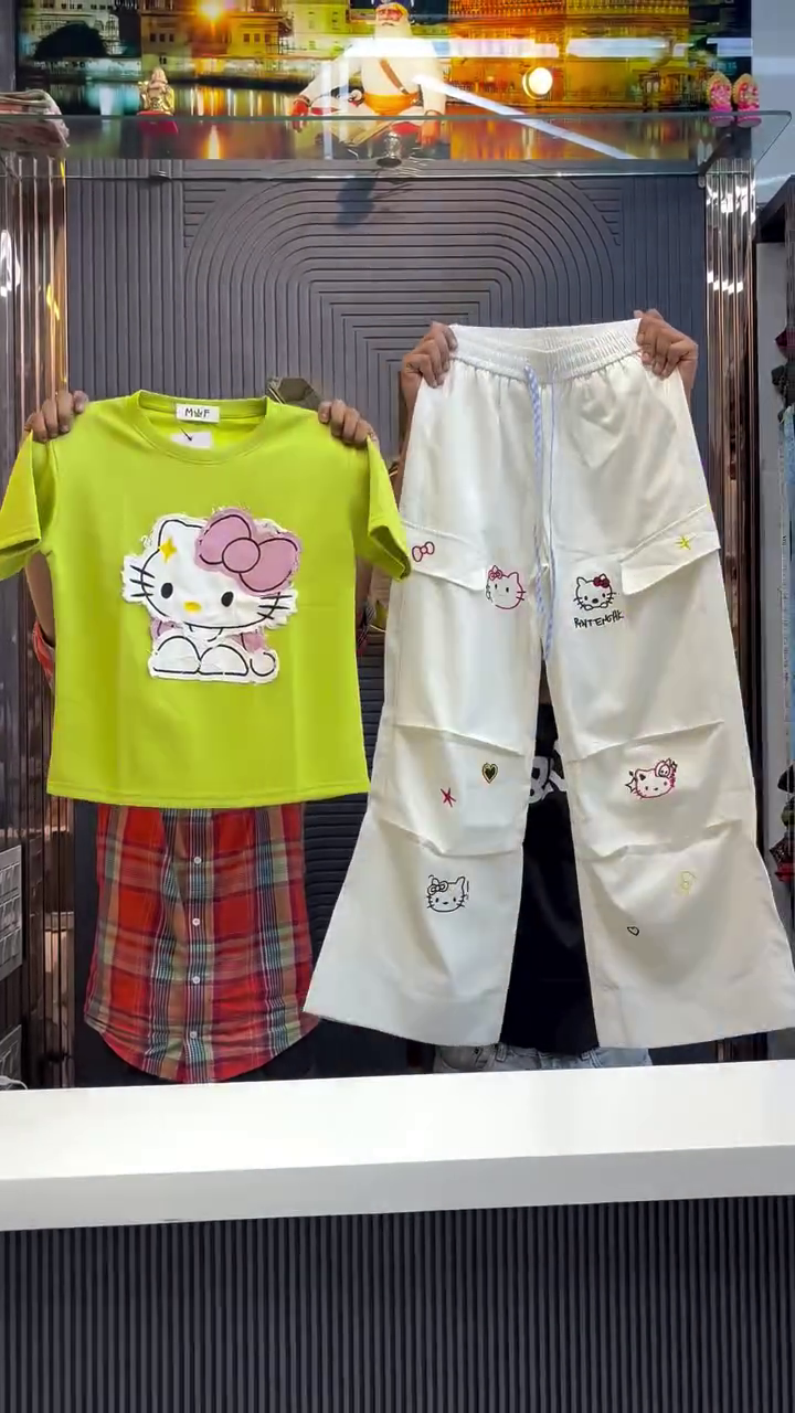 Adorable Cartoon Co-ord Set – Cute, Fun & Trendy Outfit