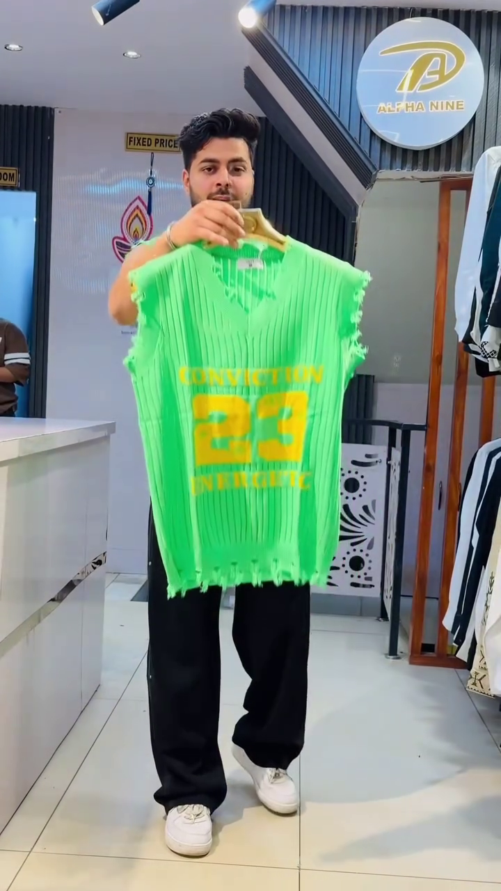 Bold Neon Green Graphic Tee – Street Style Statement Wear