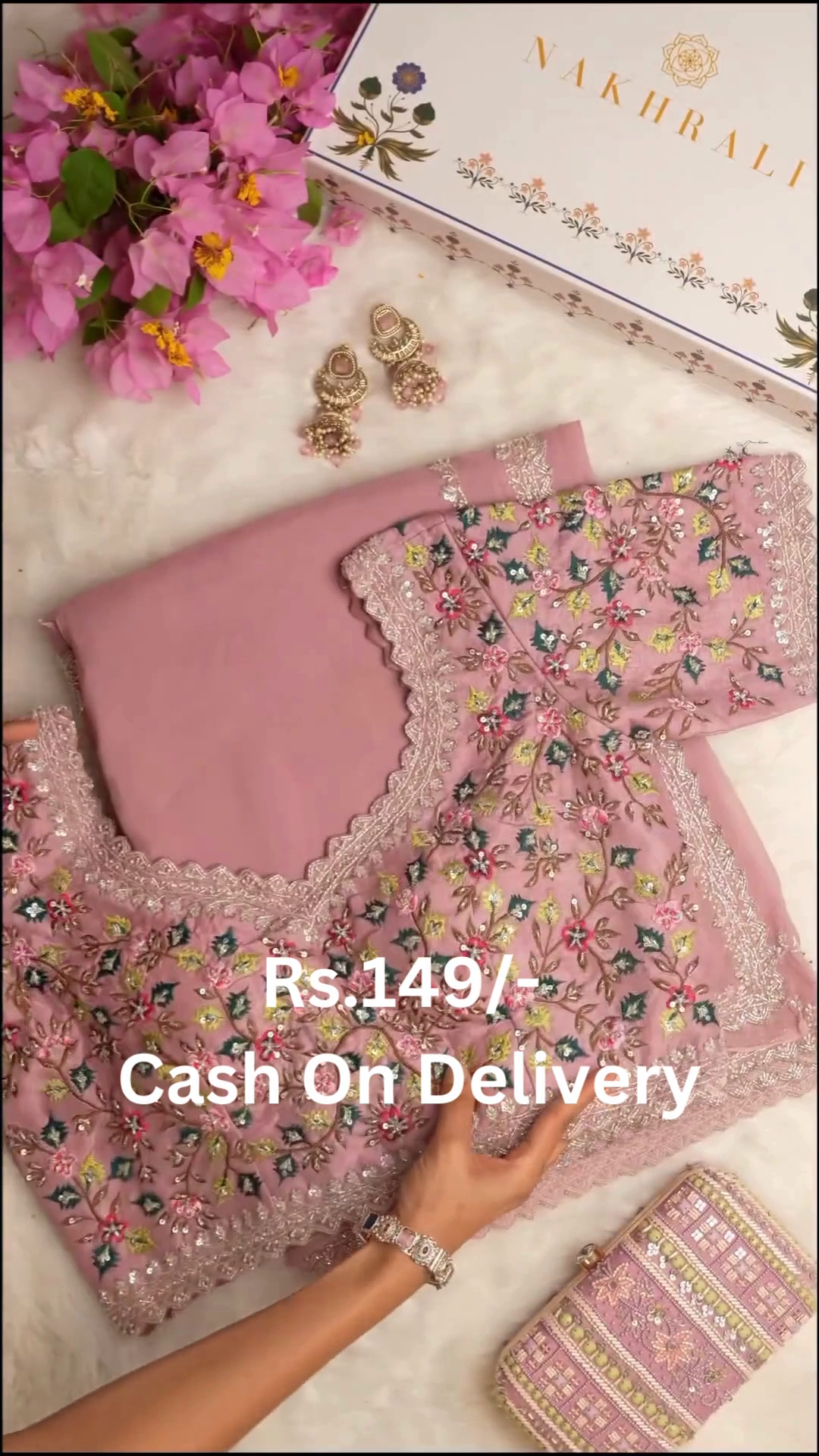 Royal Mustard Embroidered Suit – Festive Elegance Redefined