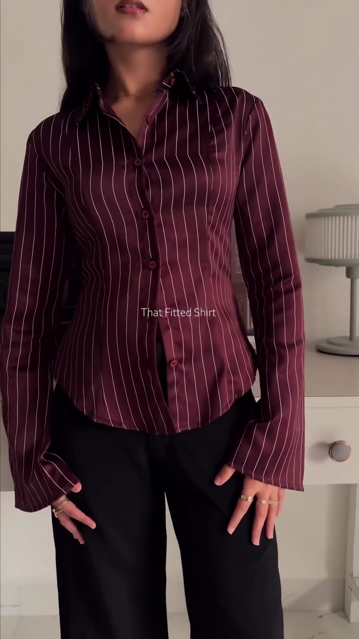 Slim Fit Striped Shirt Collection