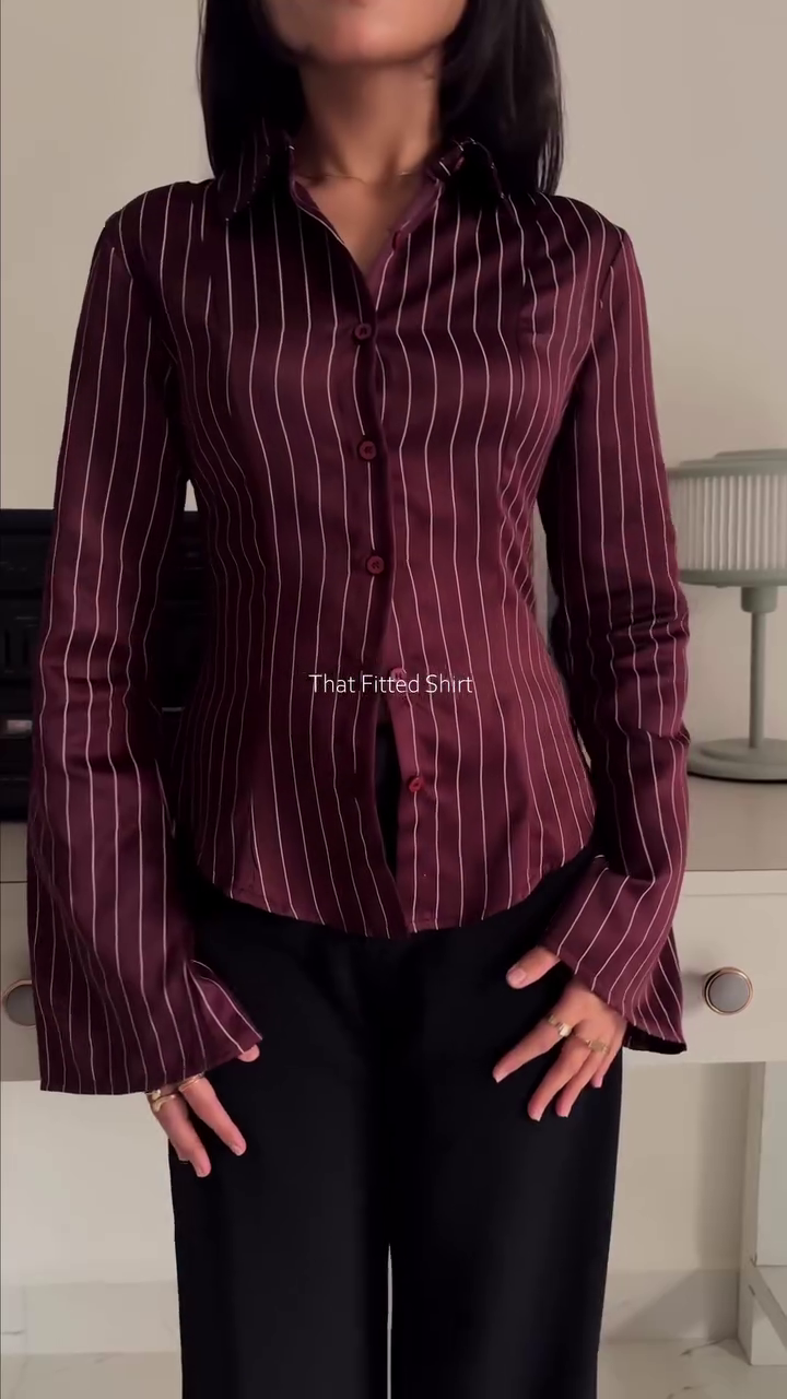 Slim Fit Striped Shirt Collection