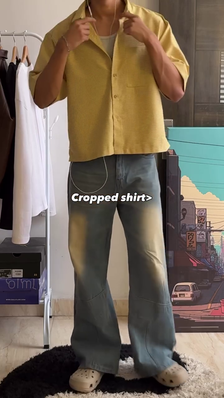 Trendy Cropped Shirt Collection