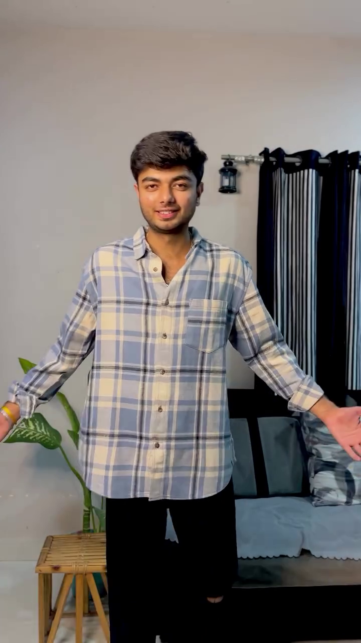 Smart Checked Shirt for Men