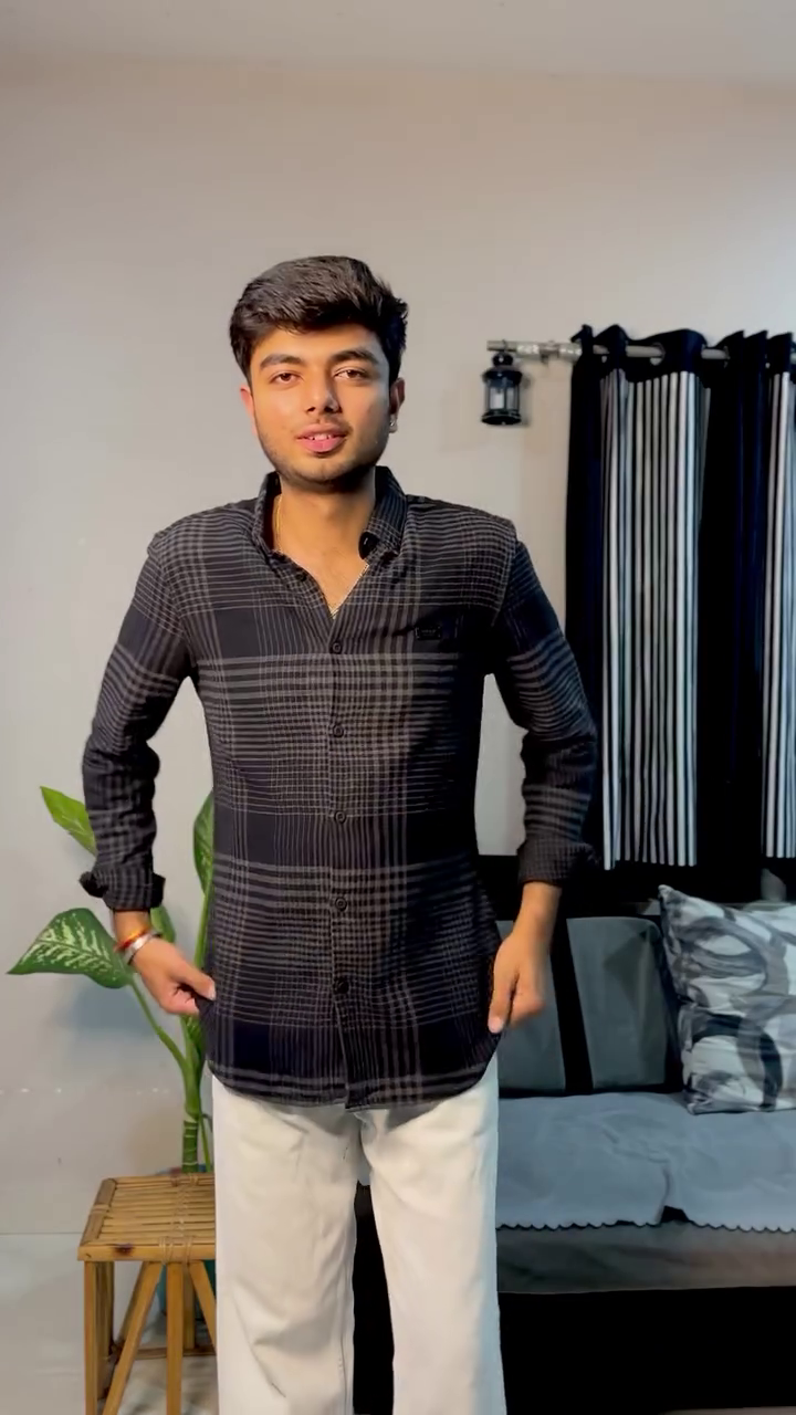 Smart Checked Shirt for Men
