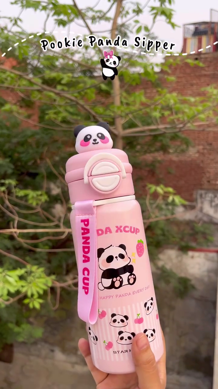 🐼 Pookie Panda Sipper – The Cutest Bottle You'll Ever Own