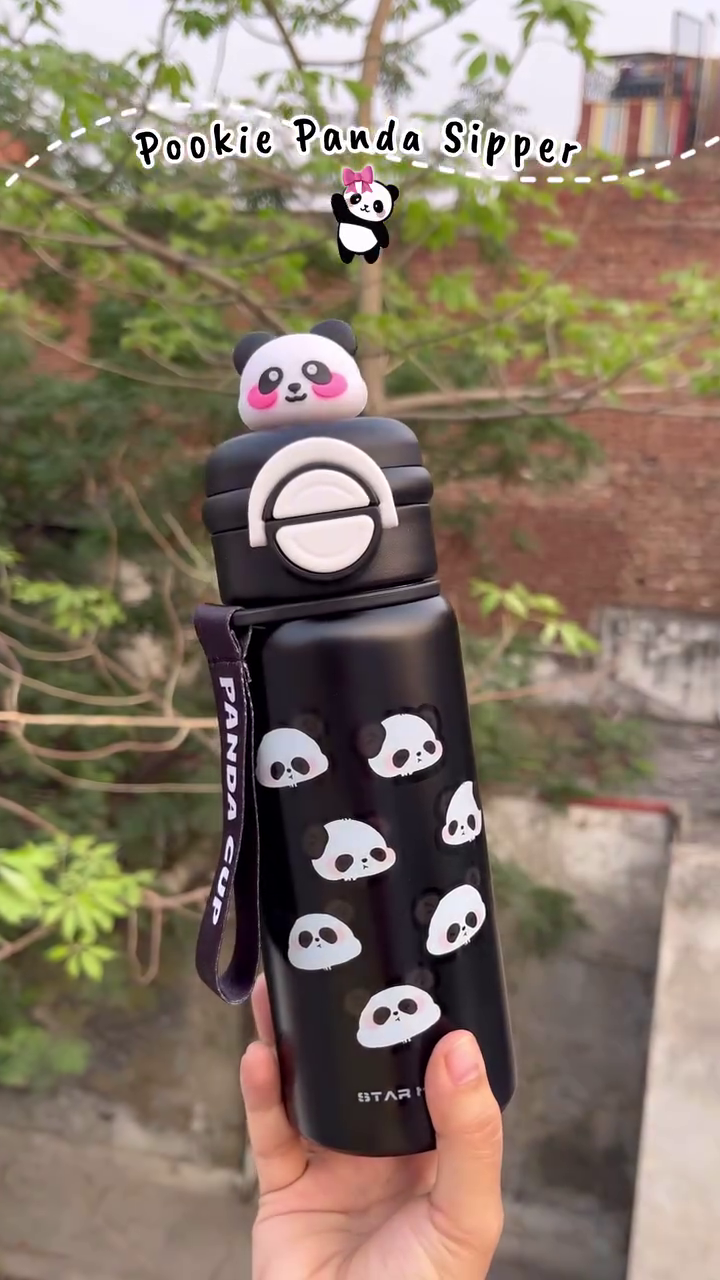🐼 Pookie Panda Sipper – The Cutest Bottle You'll Ever Own