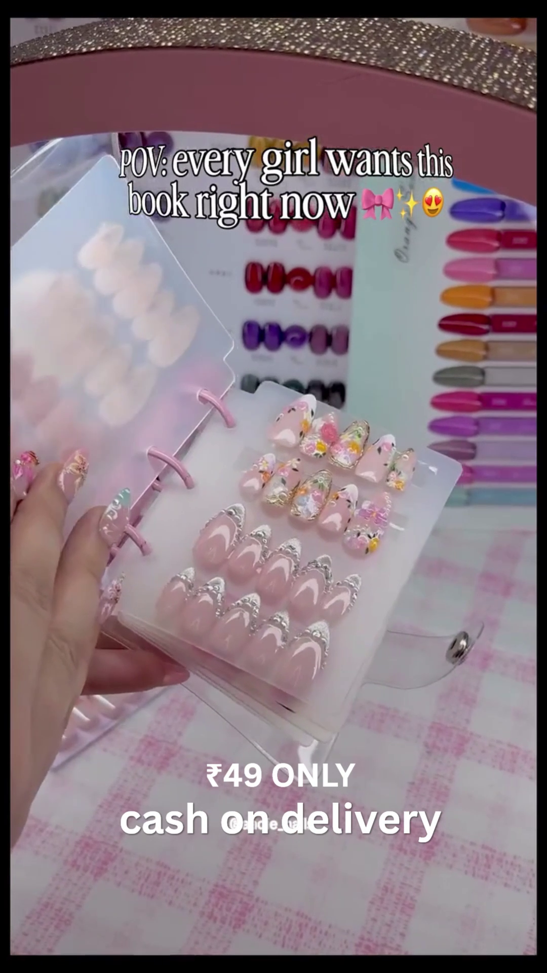 💅 Viral Press-On Nail Design Book – Every Girl’s Dream Collection