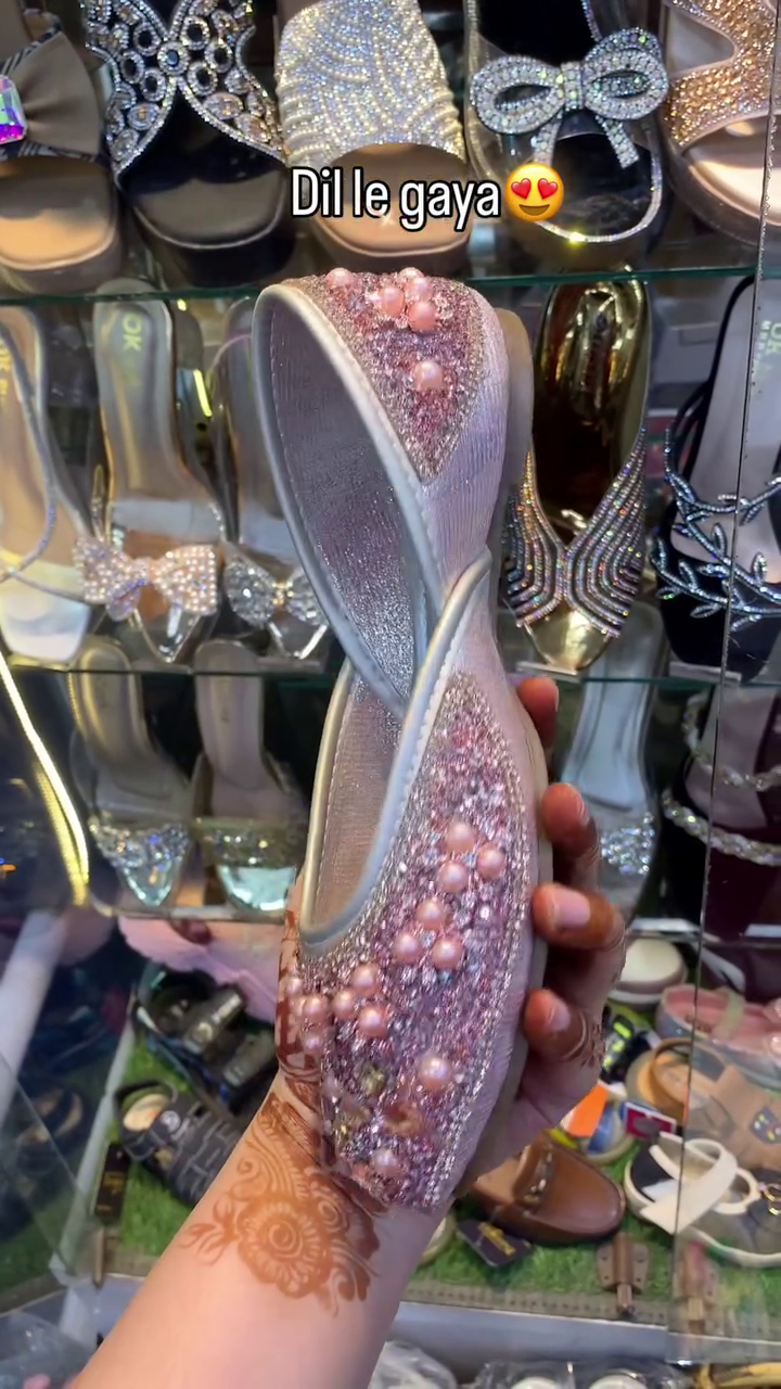 ✨ Luxury Pearl Party Flats – Elegance In Every Step