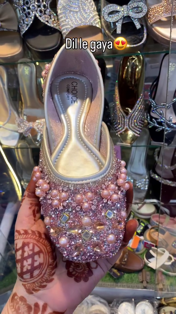✨ Luxury Pearl Party Flats – Elegance In Every Step