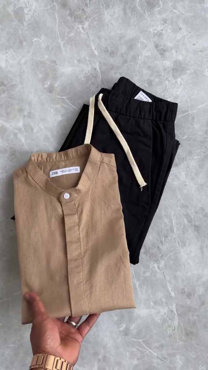 👔 Premium Casual Shirt & Trouser Combo – Effortless Everyday Style