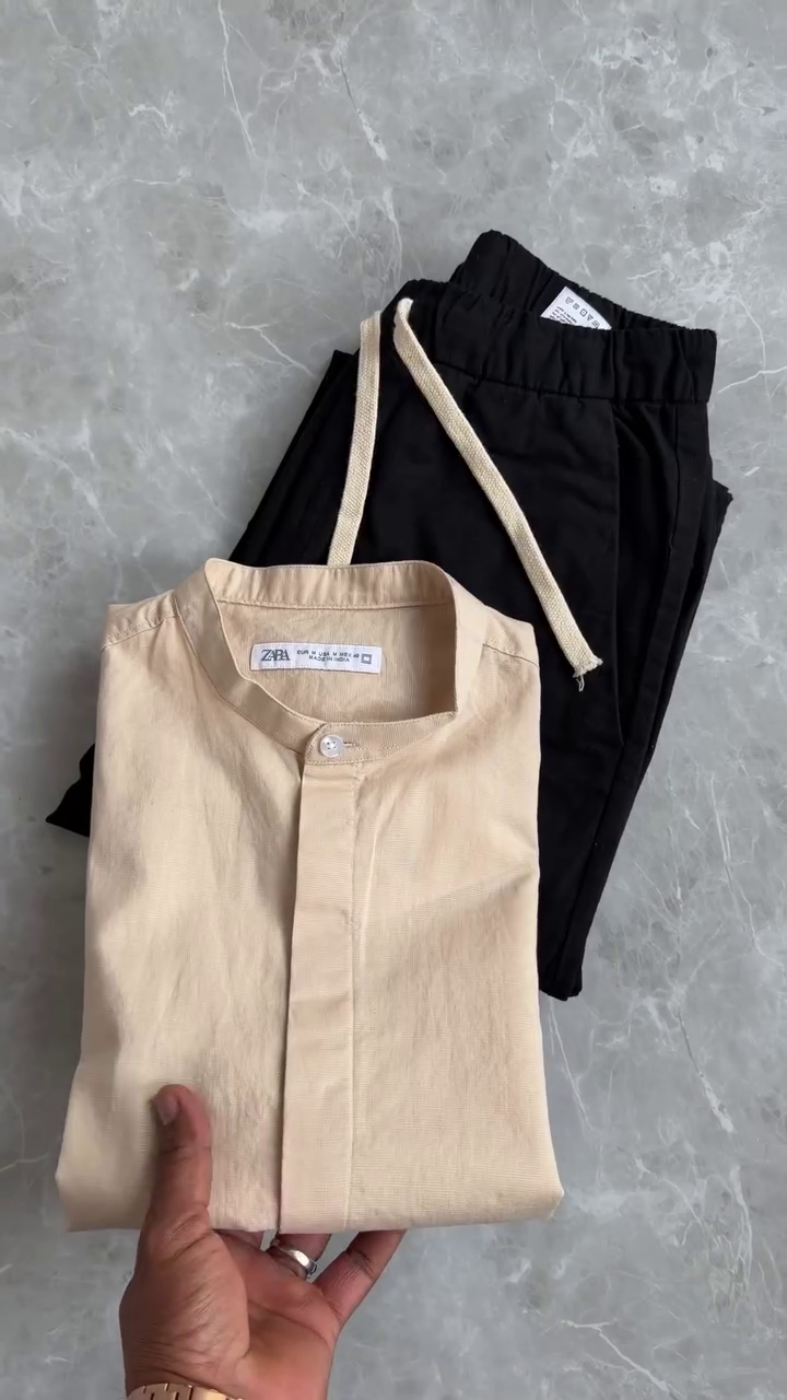 👔 Premium Casual Shirt & Trouser Combo – Effortless Everyday Style