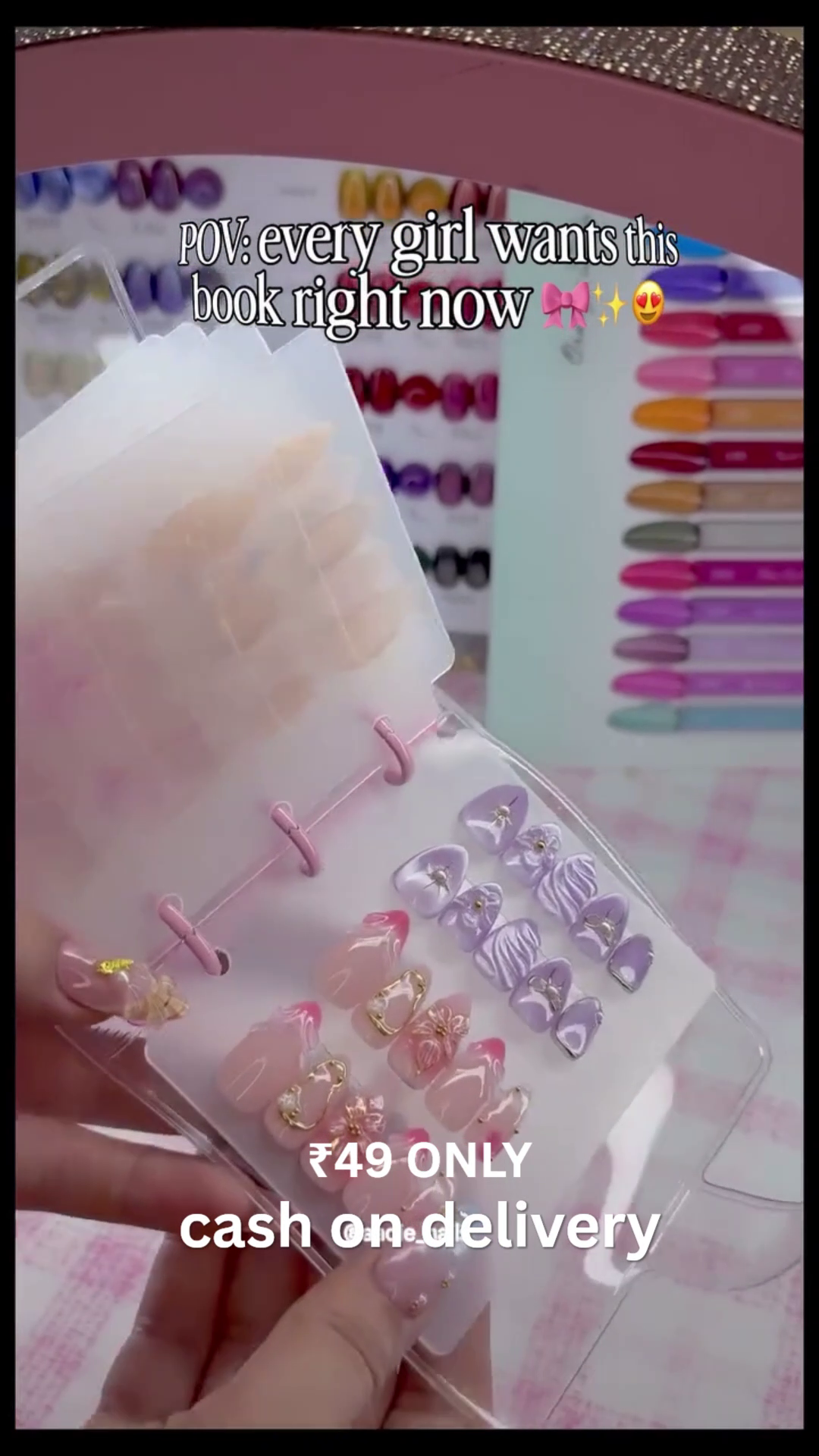 💅 Trendy Press-On Nail Book – Salon Nails in Minutes
