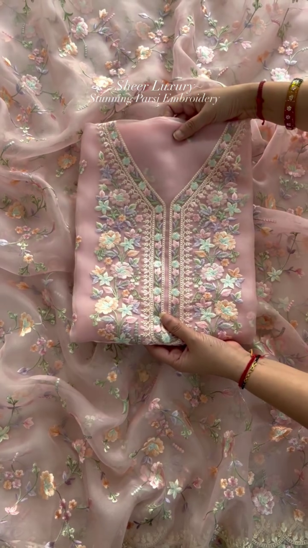 Sheer Luxury: The Beauty of Stunning Parsi Embroidery