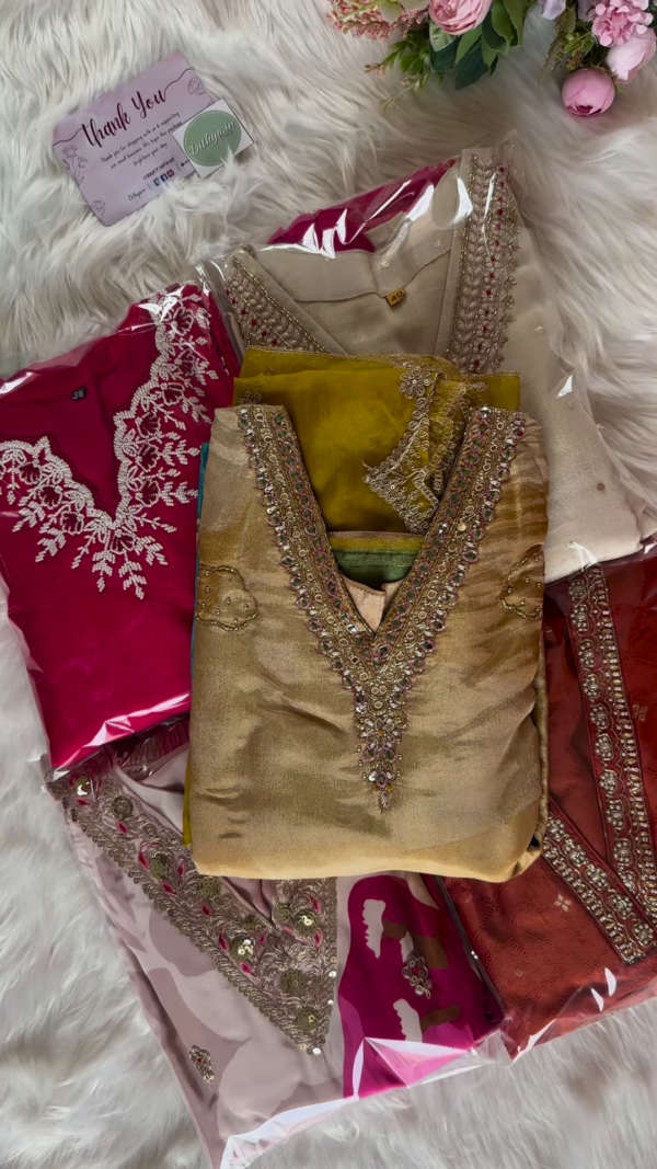 Elegant Embroidered Suit Collection – Timeless Ethnic Wear - Image 3