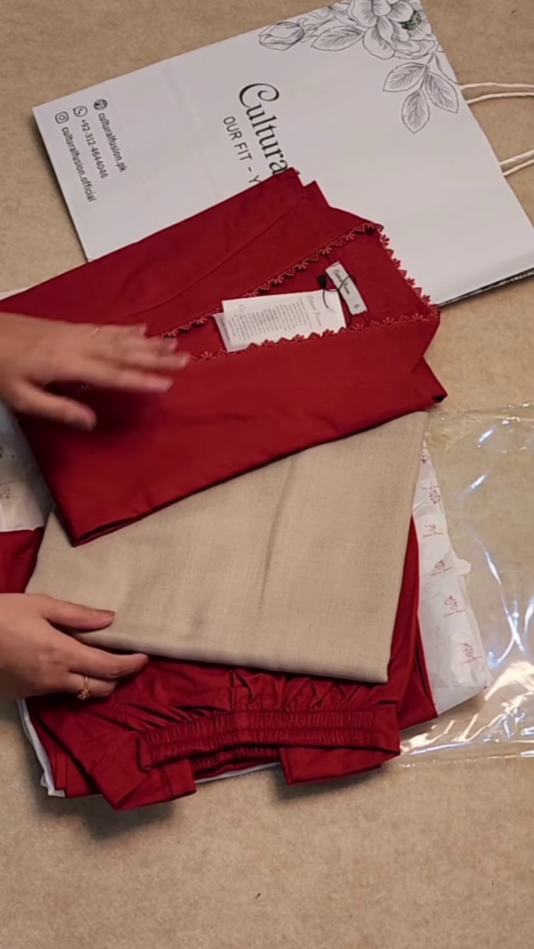 Elegant Crimson Charm – A Blend of Tradition & Grace - Image 5