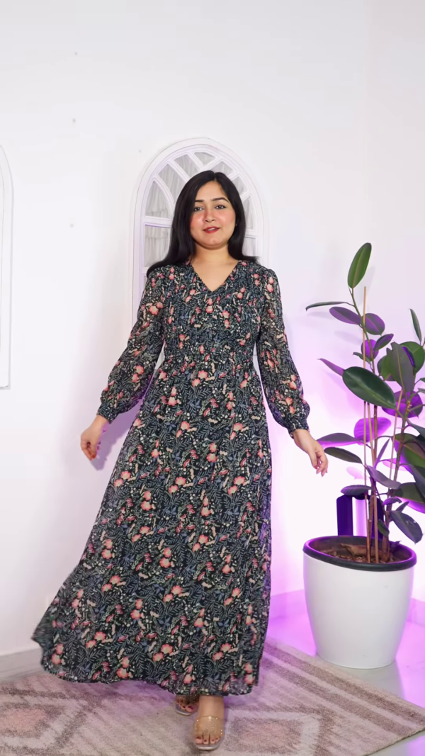 Flowing Floral Maxi Dress – Effortless Grace in 12 Vibrant Styles