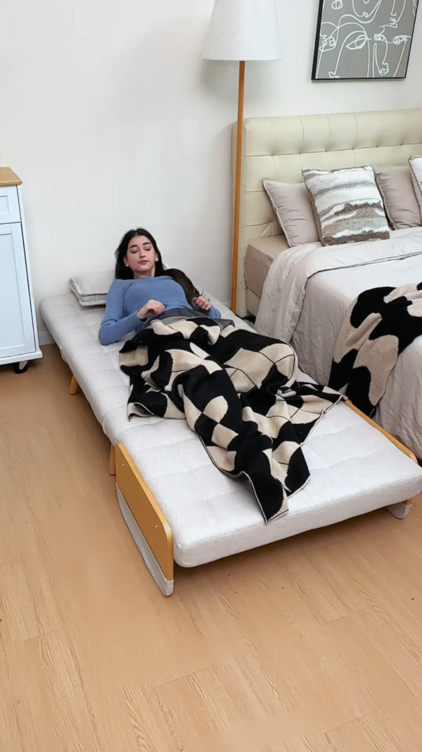 "Urban Comfort: Convertible Lounge for Effortless Relaxation"