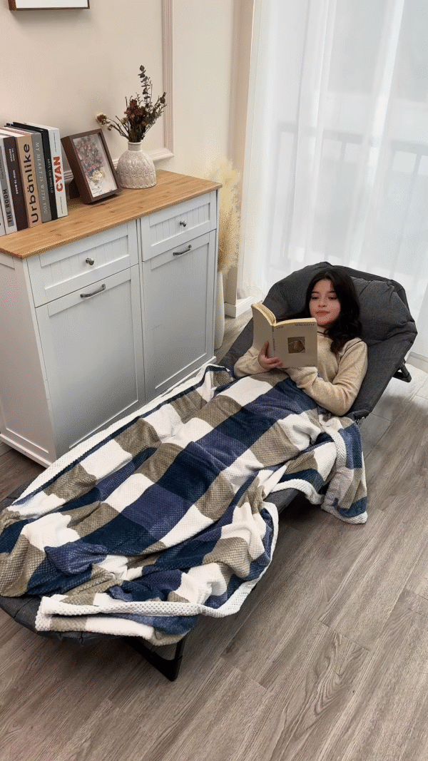 Portable Folding Camping Cot for Comfortable Outdoor Sleeping - Image 2