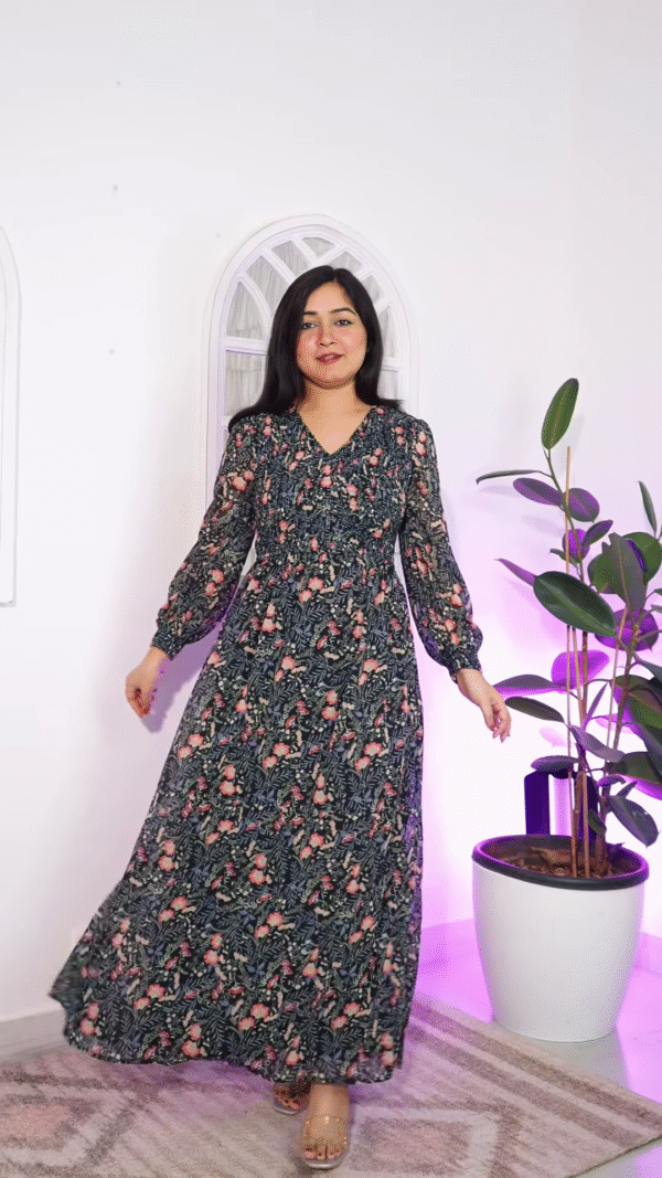 Flowing Floral Maxi Dress – Effortless Grace in 12 Vibrant Styles