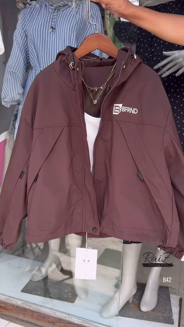 🔥 Trendy Hooded Windbreaker – Street Style Must-Have! 🔥 - Image 2