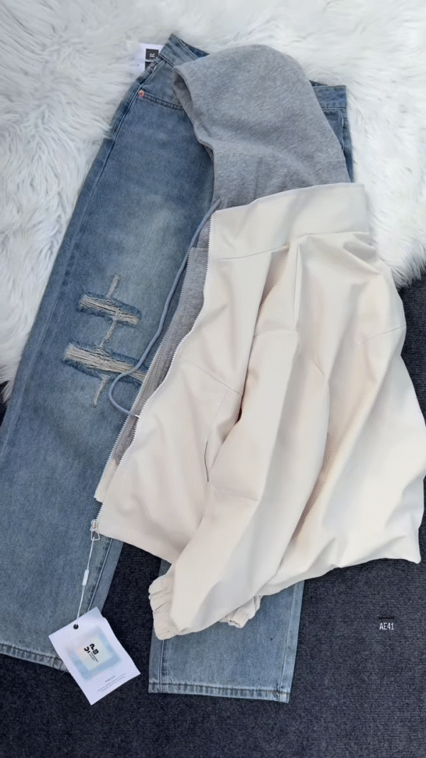 🩶 Y2 Layered: Casual Streetwear Quad Set - Image 4