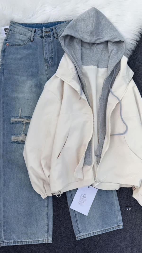 🩶 Y2 Layered: Casual Streetwear Quad Set