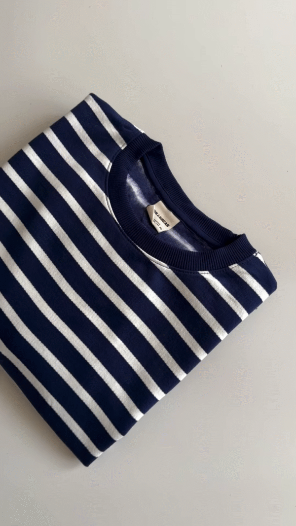 ⚓ Timeless Stripes – Navy & White Classic Charm 🌊✨ - Image 5