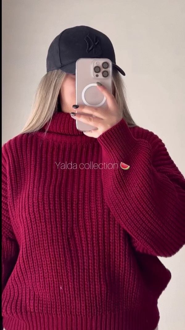 🧣 Cozy Knitted Elegance – Winter Scarf Collection ❄️✨ - Image 7
