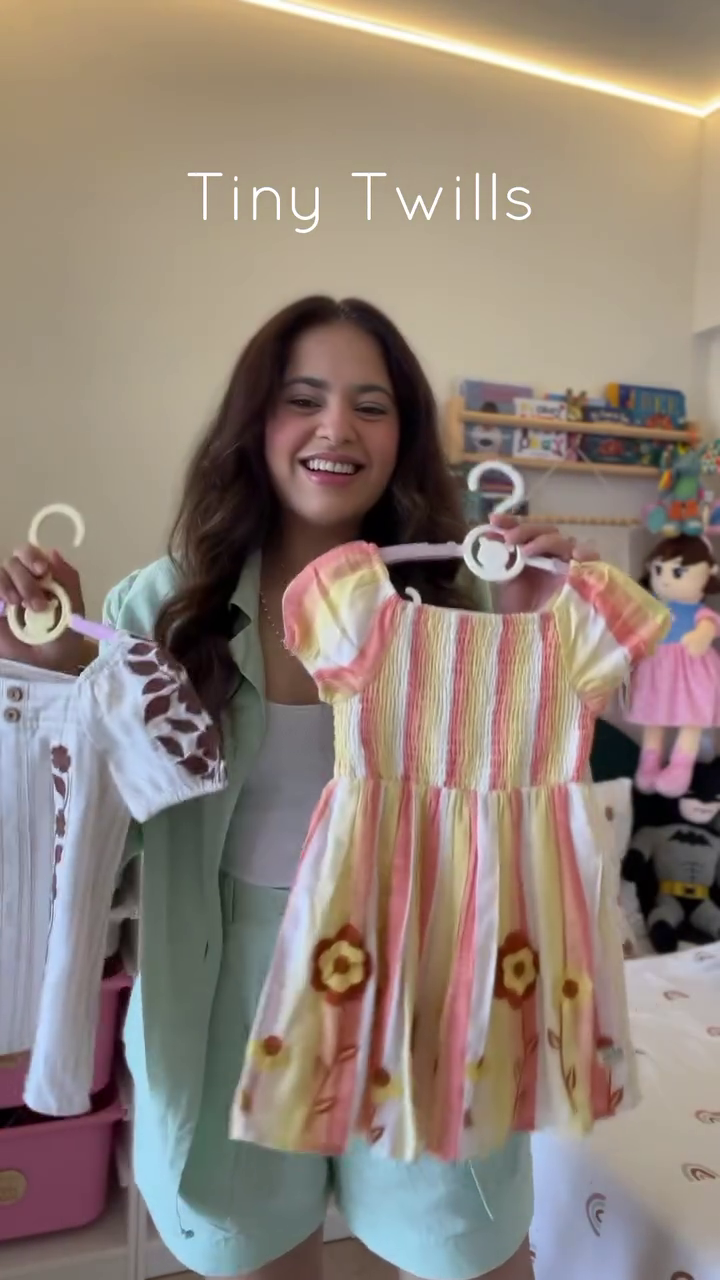 Adorable Red Checkered Baby Dress Set – Sweet & Playful Charm - Image 13