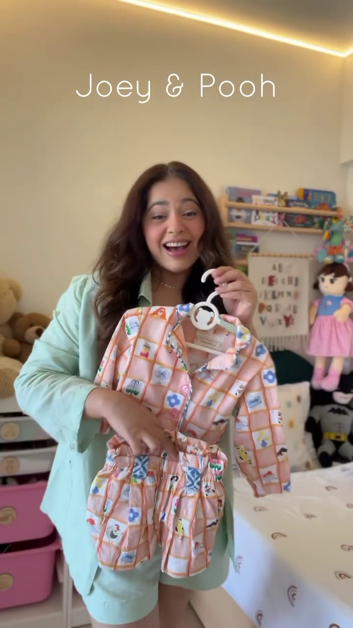 Adorable Red Checkered Baby Dress Set – Sweet & Playful Charm - Image 8