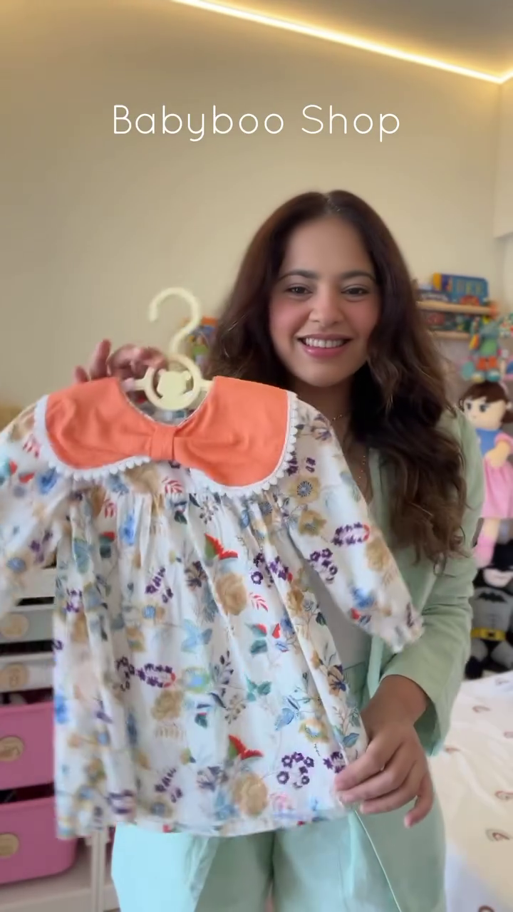 Adorable Red Checkered Baby Dress Set – Sweet & Playful Charm - Image 4