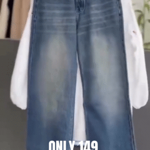Classic Wide-Leg Denim Jeans – Trendy Everyday Essential