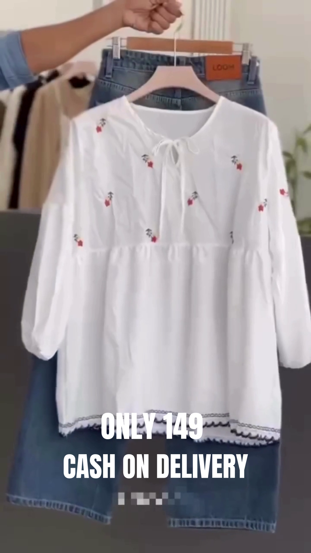 Classic Wide-Leg Denim Jeans – Trendy Everyday Essential - Image 2