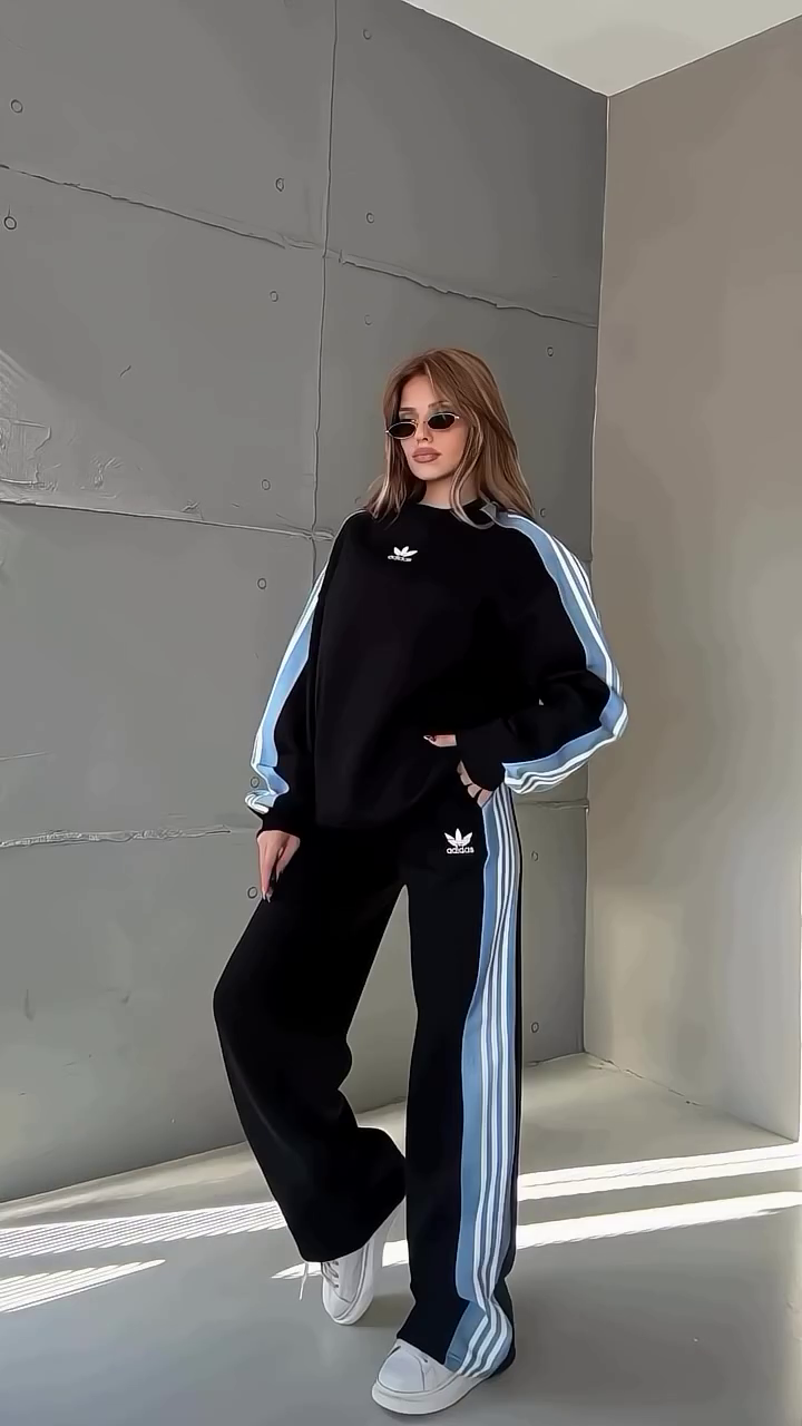 Sporty Chic Pink Co-Ord Set – Casual Street Style Perfection - Image 4